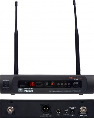 Galaxy Audio PSER 16 Channel Rackable Wireless Mic System Receiver