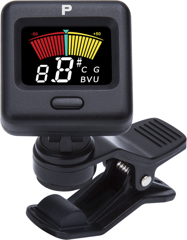 Profile PT-1700 Mini Clip Tuner with colour LCD screen - Red One Music