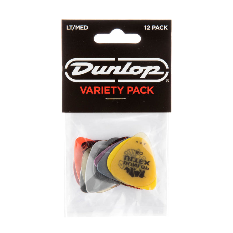 Dunlop PVP101 Pack varié de médiators pour guitare - paquet de 12