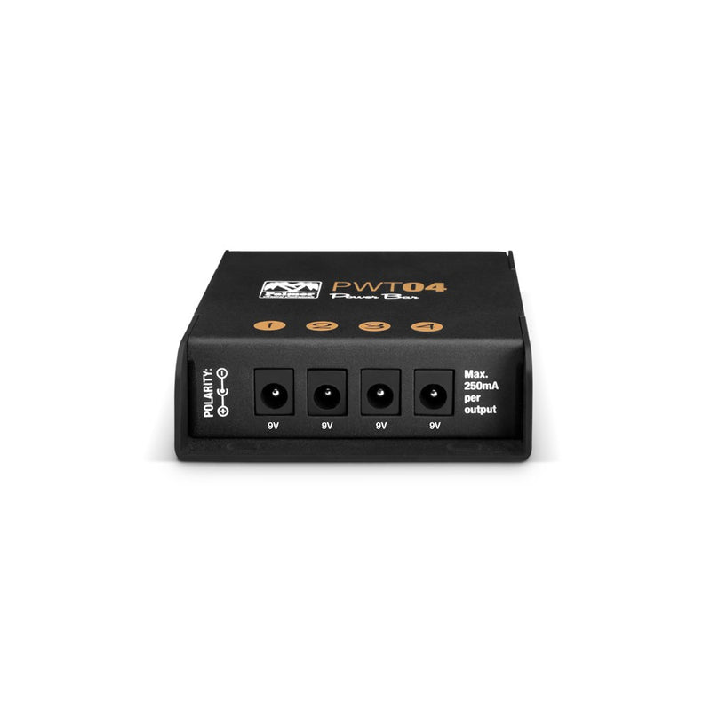Palmer PAL-PWT04 Universal Pedalboard Power Supply - 4 Outputs