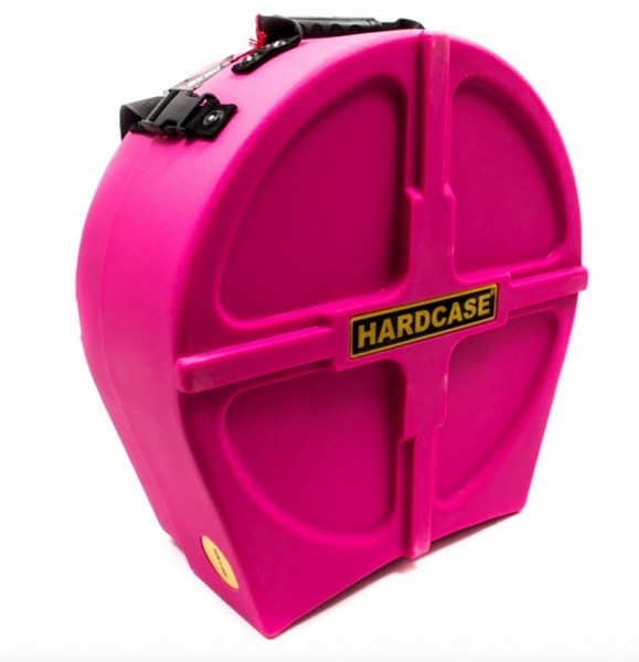 Hardcase HNP18BP Étui pour grosse caisse 18" avec roulettes et poignée de traction (rose)