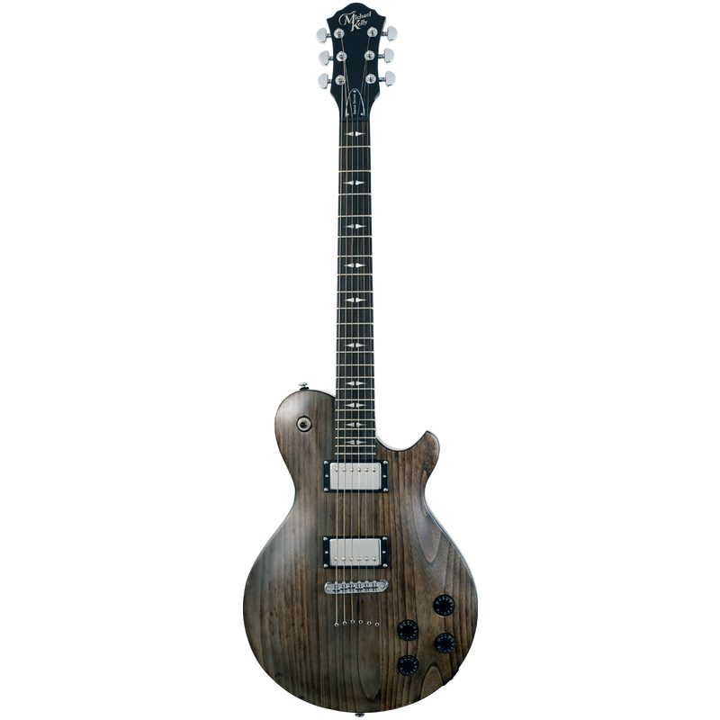 Michael Kelly PATRIOT DECREE Series Electric Guitar (Open Pore Faded Black)