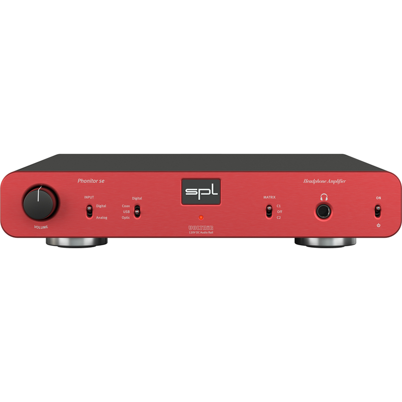 SPL PHONITOR SE Headphone Amplifier + DAC - Red
