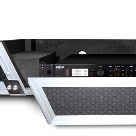 ProX XS-DDJ1000WBL ATA Flight Case for Pioneer DDJ-1000 FLX6 SX3 DJ Controller w/1U Rack Space and Wheels (Black)