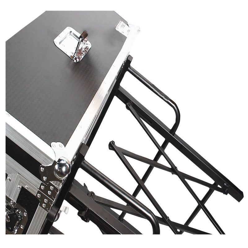 Support roulant ProX X-EZTILT EZ-Tilt™ pour tables de mixage audio-éclairage de moyen à grand format