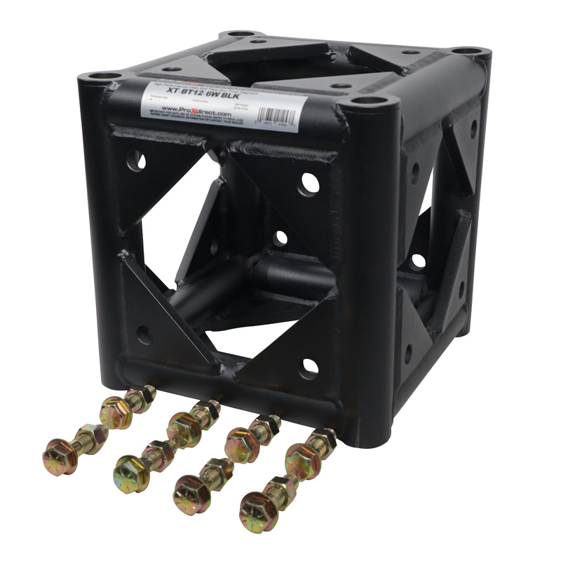 ProX XT-BT12-6W-BLK BoltX Boîte professionnelle boulonnée à 6 voies (finition noire)