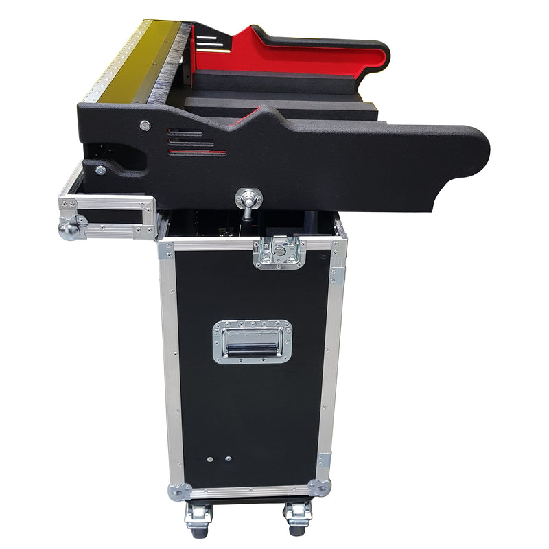 ProX XZ-FMID-M32 Flip-Ready Easy Retracting Hydraulic Lift Case for Midas® M32 - Red One Music