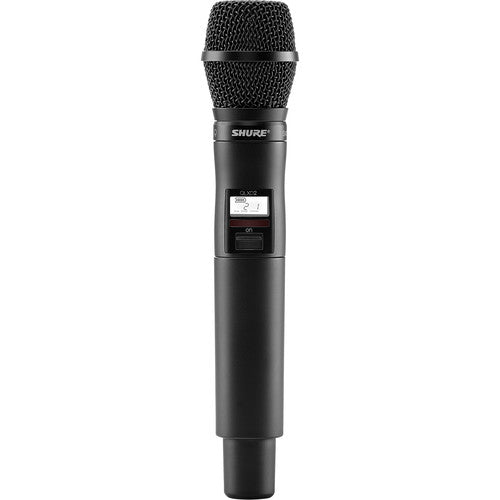 Shure QLXD2/SM87A-V50 Émetteur de microphone numérique sans fil portable avec capsule SM87A (V50 : 174 à 216 MHz)