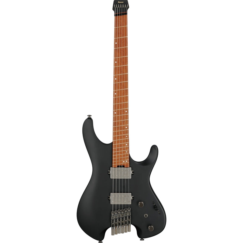 Ibanez QX52 Headless Electric Guitar (Black Flat)