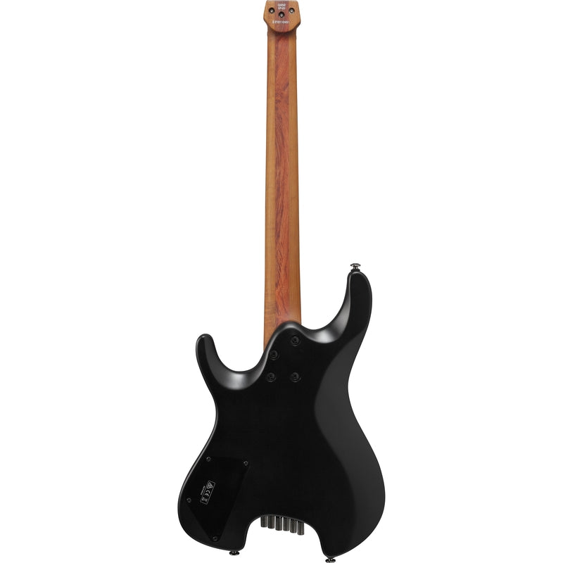 Ibanez QX52 Headless Electric Guitar (Black Flat)