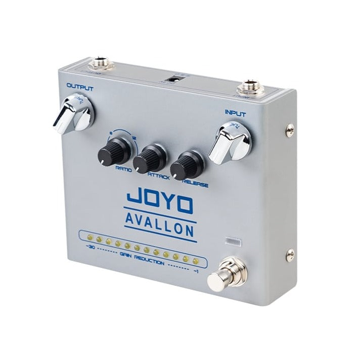 Pédale de compresseur Avallon Joyo R-19 avec indicateur de réduction du gain