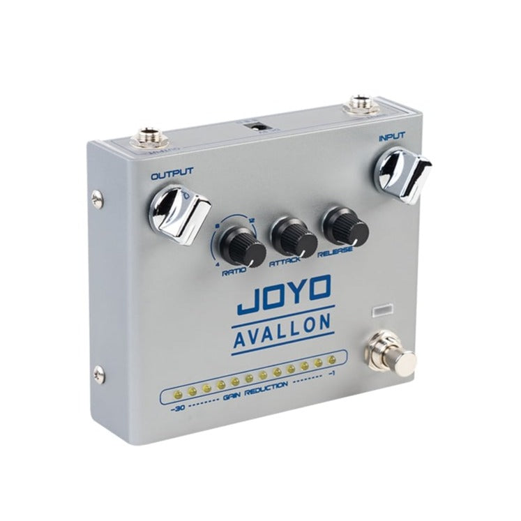 Pédale de compresseur Avallon Joyo R-19 avec indicateur de réduction du gain