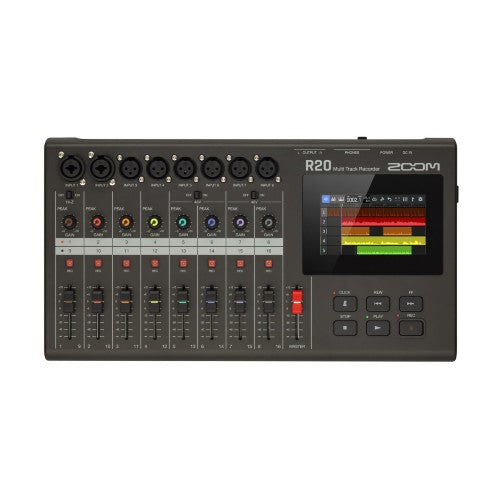 Zoom R20 16 Track Recorder with Touchscreen Interface