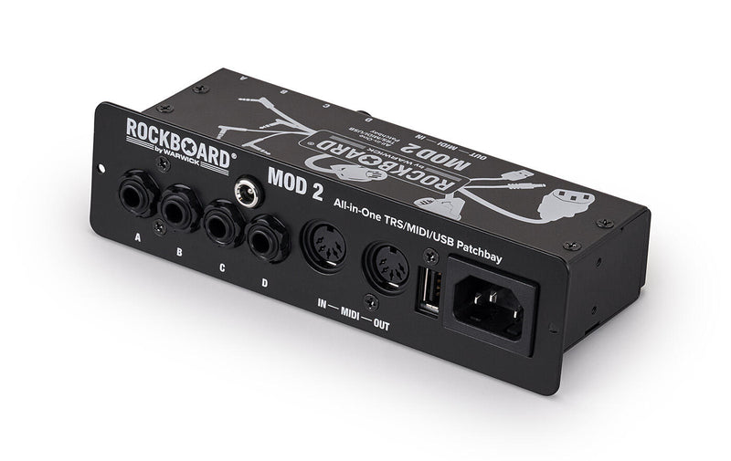 RockBoard RBO B MOD 2 V2 All-in-One TRS, MIDI & USB Patchbay
