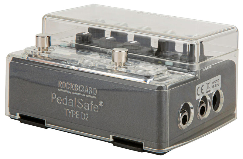 RockBoard RBO B PS T D2 UNI PedalSafe Type D2 - Protective Cover And Universal Mounting Plate For Large Horizontal Pedals