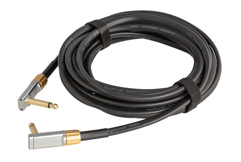 Câble d'instrument plat RockBoard RBO CAB FL PR 600 AA Premium Series, coudé / coudé - 600 cm / 236 7/32"