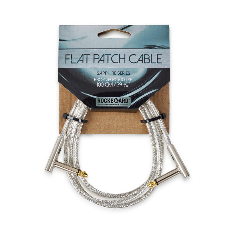 RockBoard RBO CAB PC F 100 SP Sapphire Series Flat Patch Cable - 100 cm / 39 3/8"