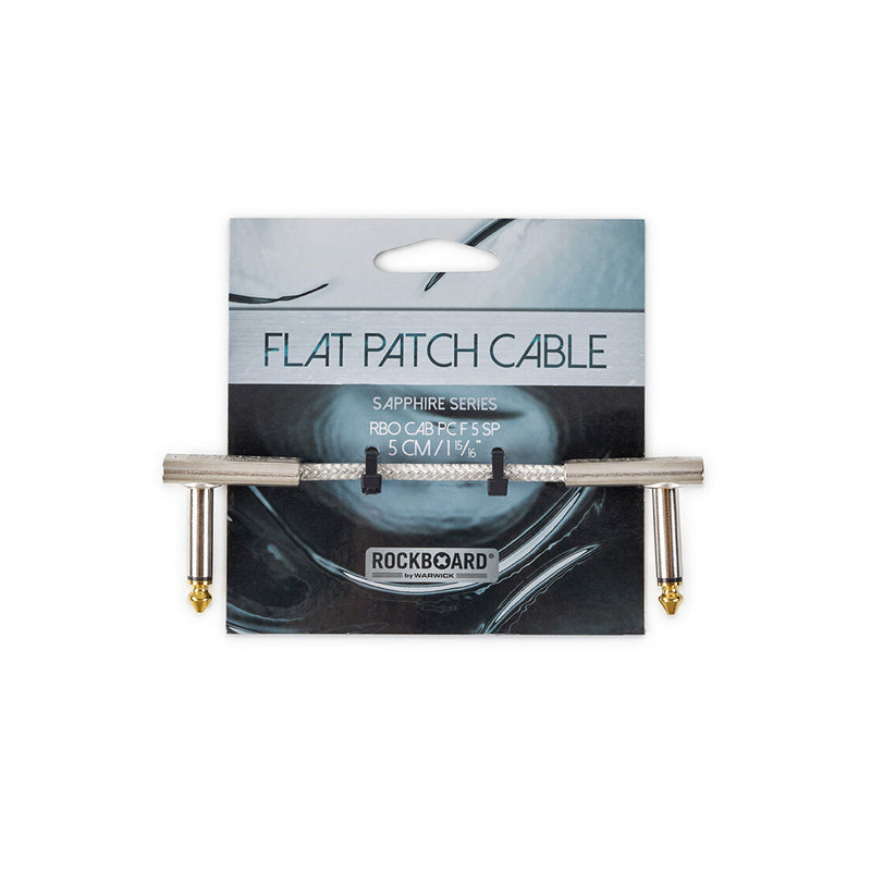 Rockboard RBO CAB PC F 5 SP SAPHIRE Série Câble de patch plat - 5 cm / 1 31/32 "