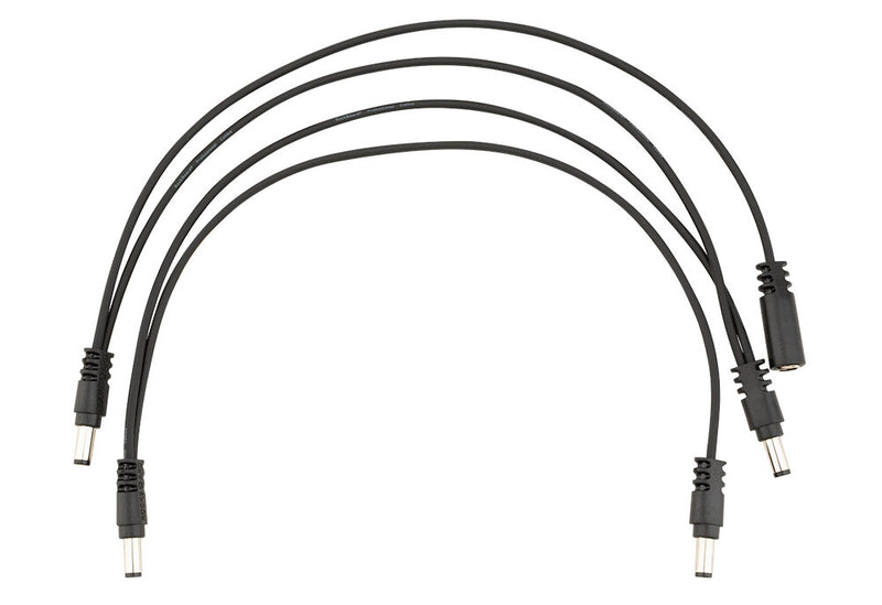 RockBoard RBO CAB POWER DC4 S Flat Daisy Chain Cable, Straight - 4 Outputs