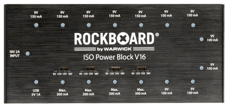 RockBoard RBO POW BLO ISO 16 ISO Power Block V16 Isolated Multi Power Supply