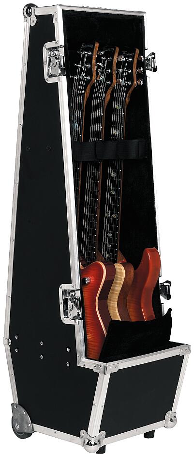 RockCase RC 10860 GU/FL Standard Line Multiple Instrument Chest Style Flight Case (3 Electric Guitars)