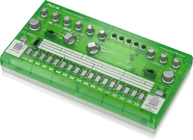 Behringer RD-6-LM Boîte à rythmes analogique - Vert