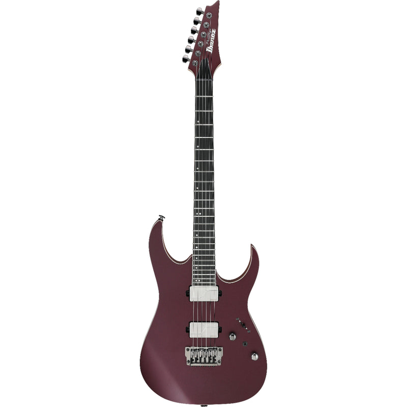 Ibanez RG5121BCF RG Prestige - Guitare électrique avec marqueurs latéraux Luminlay avec étui - Bordeaux métallique plat 
