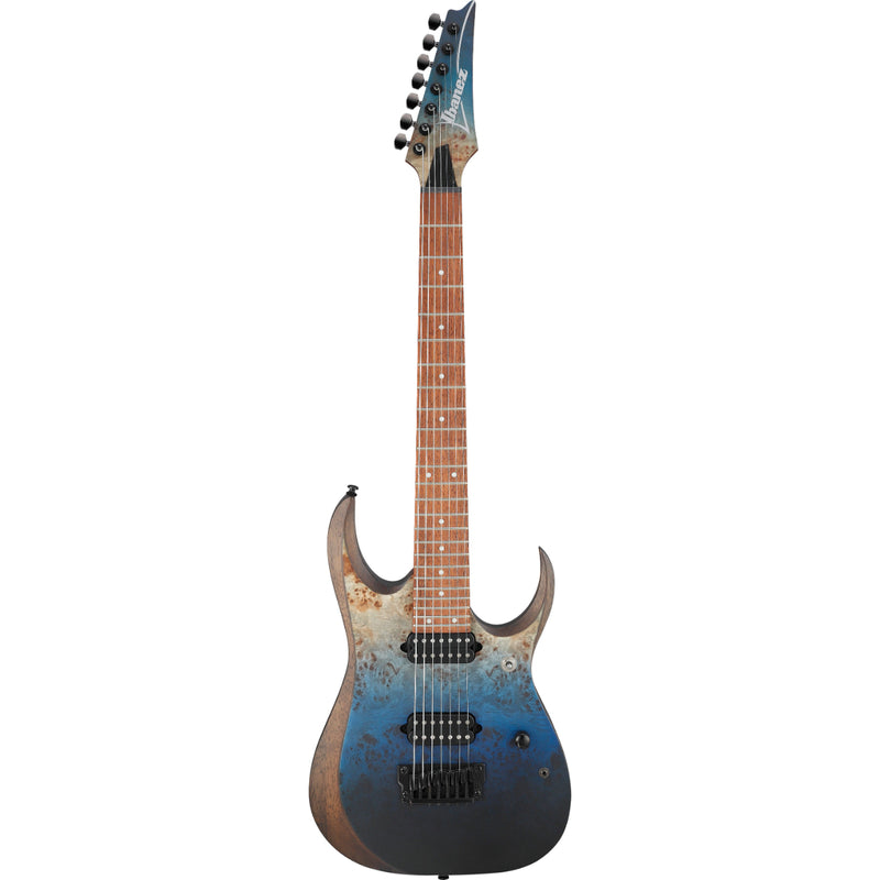 Ibanez RGD7521PBDSF RGD Standard - Guitare électrique 7 cordes - Deep Seafloor Fade Flat