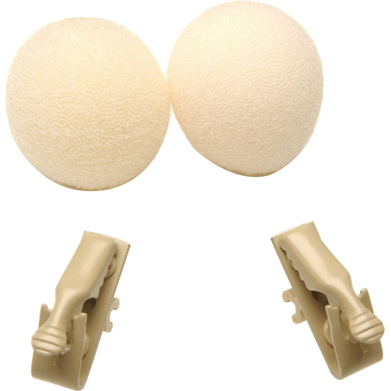 Shure RK304T - Bonnette anti-vent pour microphones cravate SM93 et WL93 (Tan)