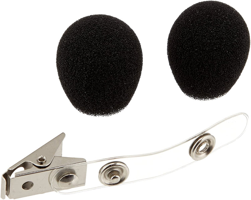 Shure RK318WS Microphone casque pare-brise et pince à vêtements