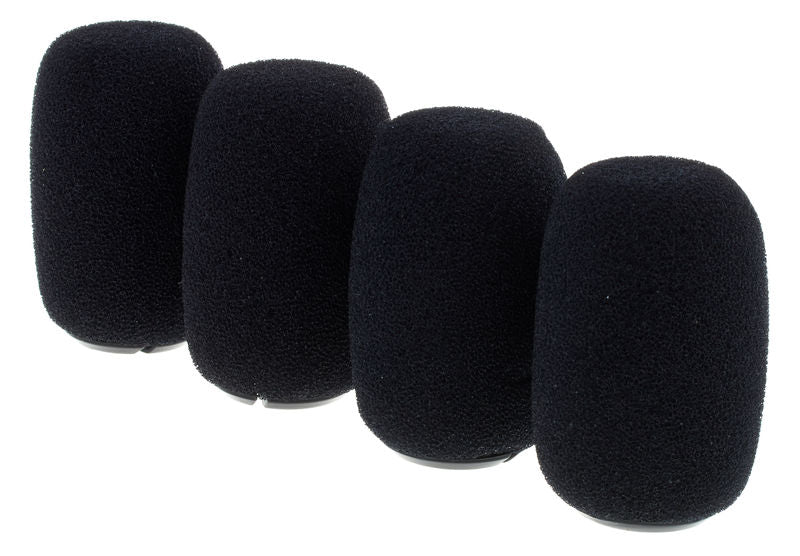 Shure RK412WS Bonnettes anti-vent pour microphones Shure MX412 et MX418 (lot de 4)