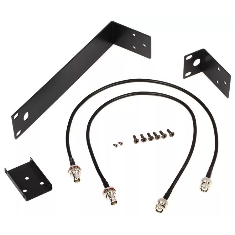 Audix RMT41KIT Rackmount Kit For Single R41 Or R61 Receiver w/ BNC Cables