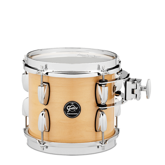 Gretsch Drums RN2-0708T-GN Renown Mounted Tom (Gloss Natural) - 7" x 8"