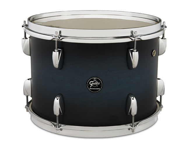 Gretsch Drums RN2-0812T-SABB Renown Rack Tom (Satin Antique Blue Burst) - 8" x 12"
