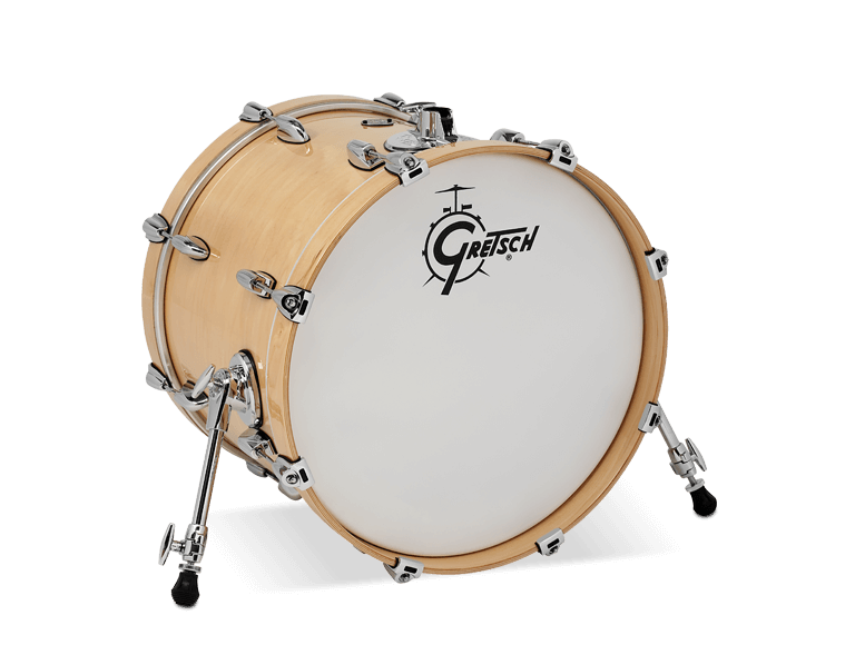 Gretsch Drums RN2-1418B-GN Renown Bass Drum (Gloss Natural) - 18" x 14"