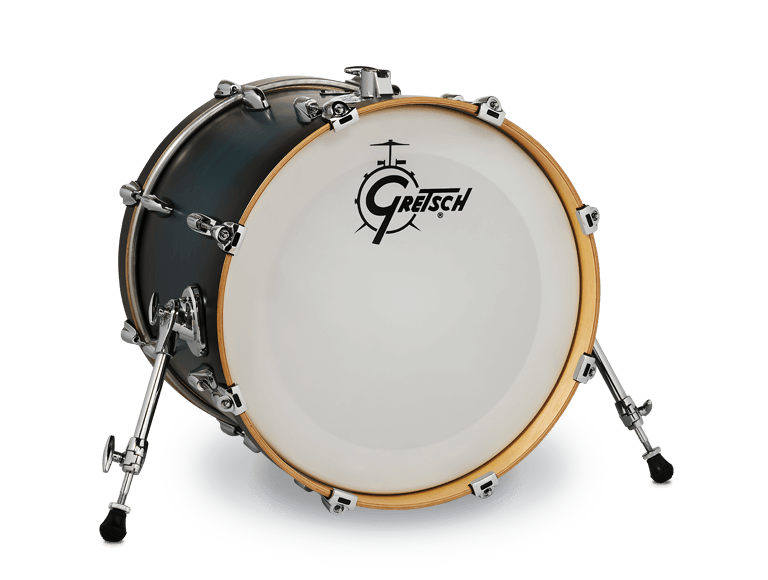 Gretsch Drums RN2-1418B-SABB Renown Bass Drum (Satin Antique Blue Burst) - 18" x 14"