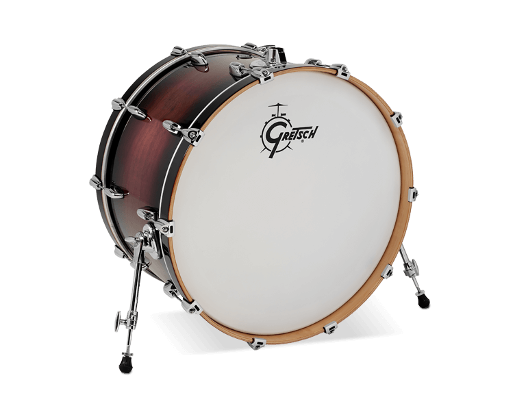 Gretsch Drums RN2-1424B-CB Renown Bass Drum (Cherry Burst) - 24" x 14"
