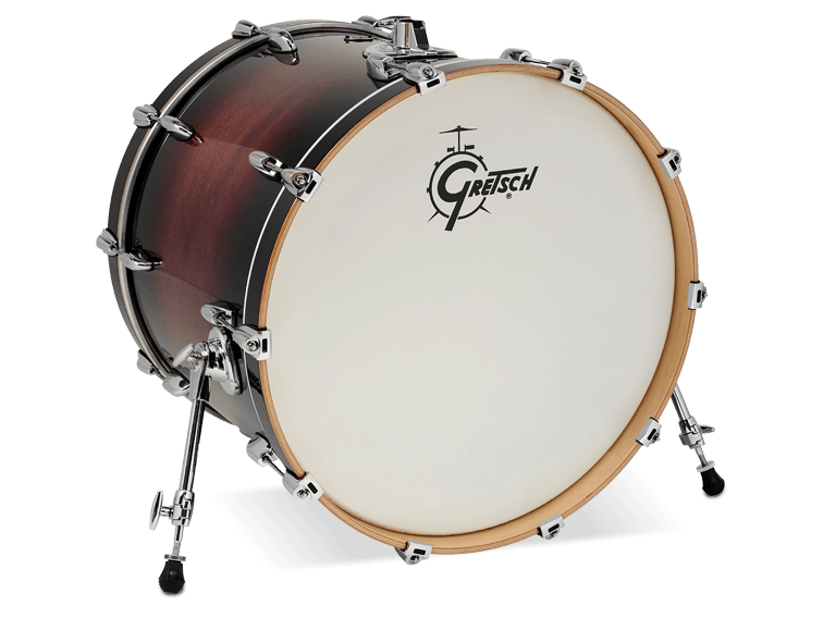 Gretsch Drums RN2-1822B-CB Renown Bass Drum (Cherry Burst) - 22" x 18"