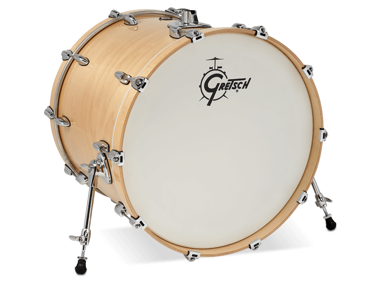 Gretsch Drums RN2-1822B-GN Renown Bass Drum (Gloss Natural) - 22" x 18"