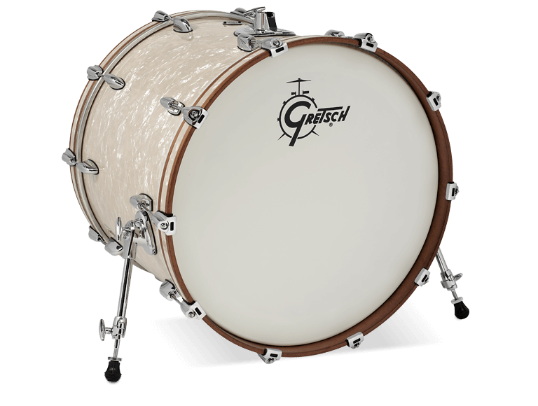 Gretsch Drums RN2-1620B-VP Renown Bass Drum (Vintage Pearl) - 20" x 16"