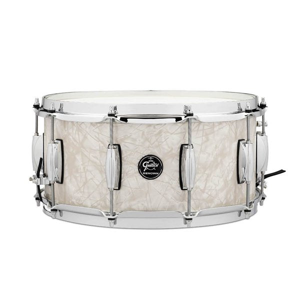 Gretsch Drums RN2-6514S-VP Renown Series Snare Drum (Vintage Pearl) - 6.5" x 14"