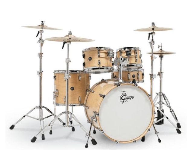 Gretsch Drums RN2-E8246-GN Renown 4-Piece Drum Kit (Gloss Natural)