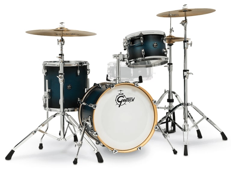 Gretsch Drums RN2-J483-SABB Renown 3-Piece Shell Pack (Satin Antique Blue Burst)