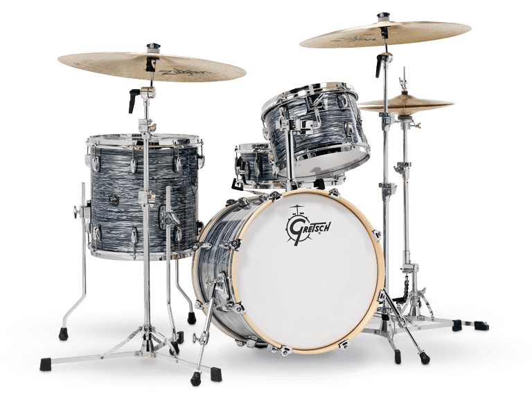 Gretsch Drums RN2-J484-SOP Renown 4-Piece (18/12/14/14sn) Shell Pack (Silver Oyster Pearl)