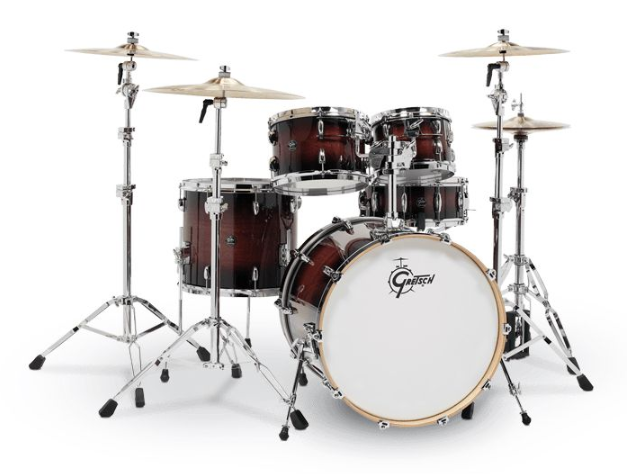 Gretsch Drums RN2-R643-CB Renown 3-Piece Maple Drum Shell Pack (Cherry Burst)