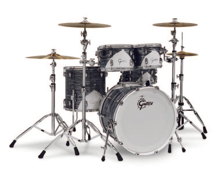 Gretsch Drums RN57-E425V-SOP Renown ’57 Series 5-Piece Drum Shell Pack (Silver Oyster Pearl)
