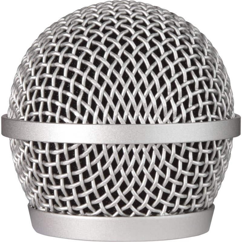 Shure RPMP48G Grille de remplacement pour le microphone vocal PGA48 (argent)