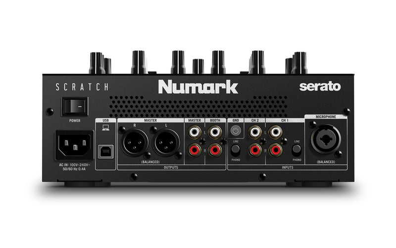 Numark Scratch 2-channel Scratch Mixer For Serato Dj Pro - Red One Music