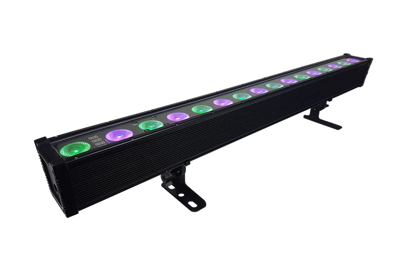 Blizzard Lighting Motif Atelier 16FX IP65 Barre lumineuse asymétrique 4-en-1 LED RVB+WW