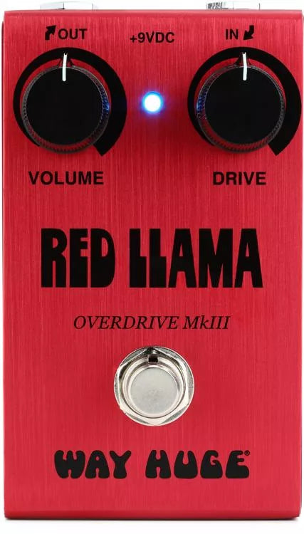 Way Huge RED LLAMA Overdrive MkIII Smalls Pedal